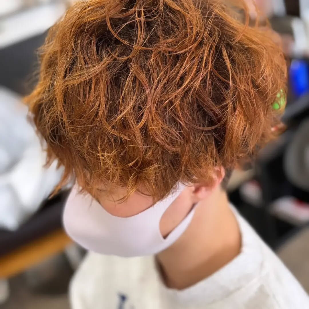 メンズパーマスタイル