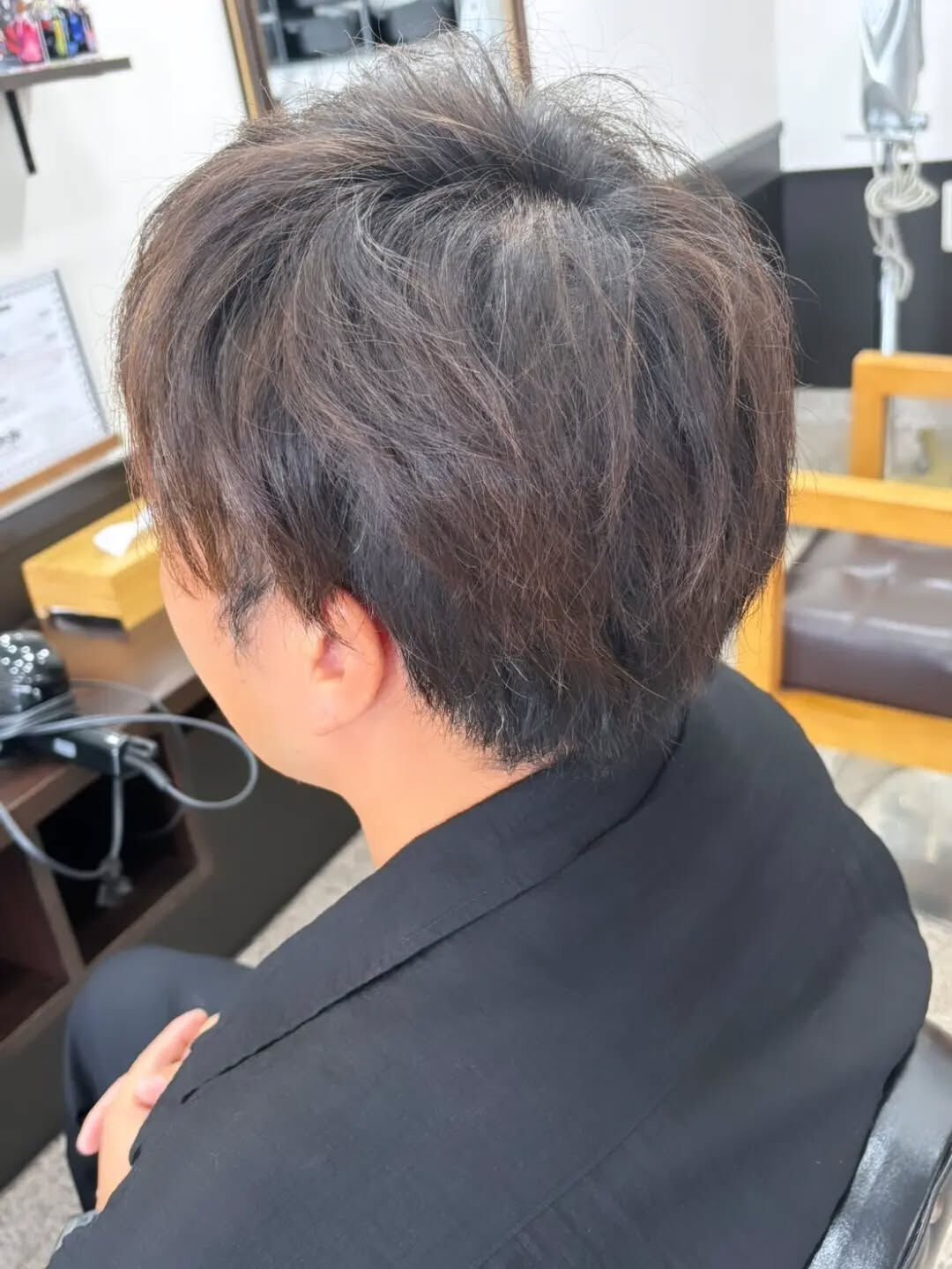 メンズショートパーマ！
